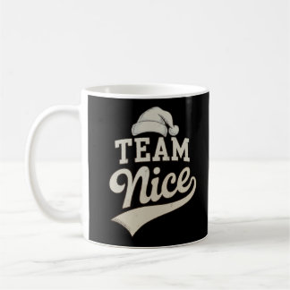 Mug Team Nice Santa Hat Christmas Xmas Matching Family