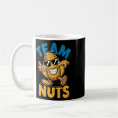Mug Team Nuts Dab Peanut Drôle Cool Genre Revela (Gauche)