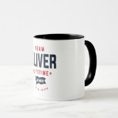 Mug Team Oliver Lifetime Membre Funny Nom Oliver (Devant droit)