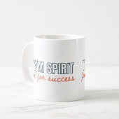 Mug Team Spirit Citation Inspirationnelle Cadeau d'ent (Devant gauche)