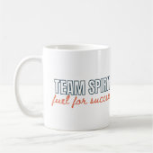 Mug Team Spirit Citation Inspirationnelle Cadeau d'ent (Gauche)