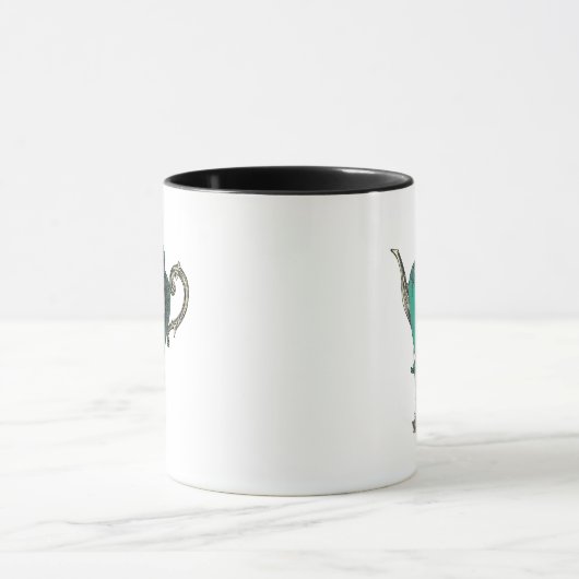 Mug Teapot volant 1 Vert et Jaune (Centre)