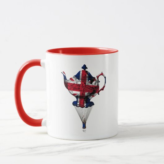 Mug Teapot volant Union Jack (Gauche)