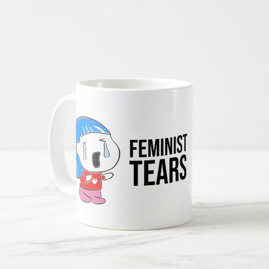 Mug Tears féministe (Devant gauche)