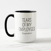 Mug Tears of My Employee Birthday Office Co-Worker (Gauche)