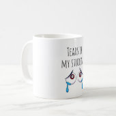Mug Tears of my Students Funny Gift Teacher (Devant gauche)