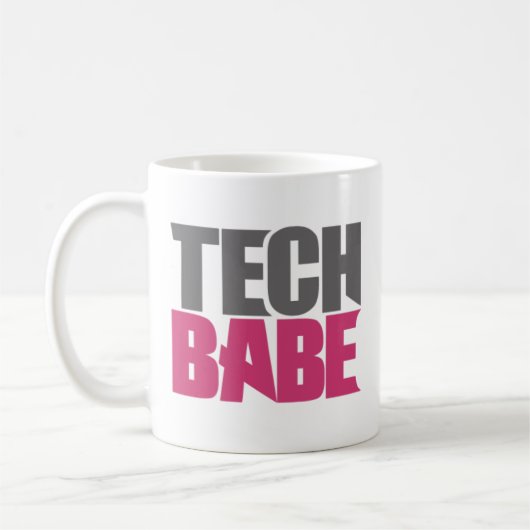 Mug Tech Babe. (Gauche)