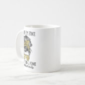 Mug Tech de la santé Ça va, je vais bien et tout est s (Devant gauche)