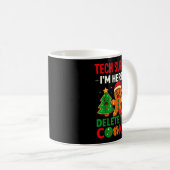 Mug Tech Suprt Here To Delete Cookies Christmas Men Wo (Devant droit)