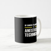 Mug Technicien d'anesthésie génial (Devant droit)