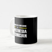Mug Technicien d'anesthésie génial (Devant gauche)