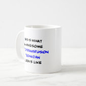 Mug technicien d'autotransfusion, génial (Devant gauche)