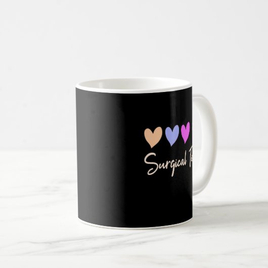 Mug Technicien de chirurgie de Surg Scrub Tech Technic (Devant droit)