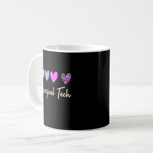 Mug Technicien de chirurgie de Surg Scrub Tech Technic (Devant gauche)