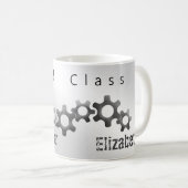 Mug Technicien de classe mondiale métallique (Devant droit)