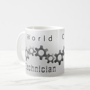 Mug Technicien de classe mondiale métallique