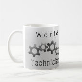 Mug Technicien de classe mondiale métallique (Gauche)