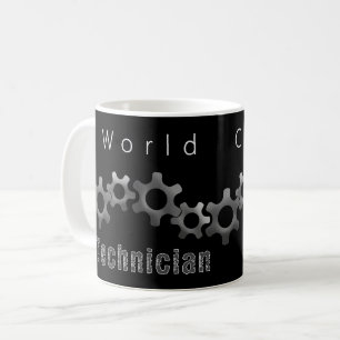 Mug Technicien de classe mondiale métallique