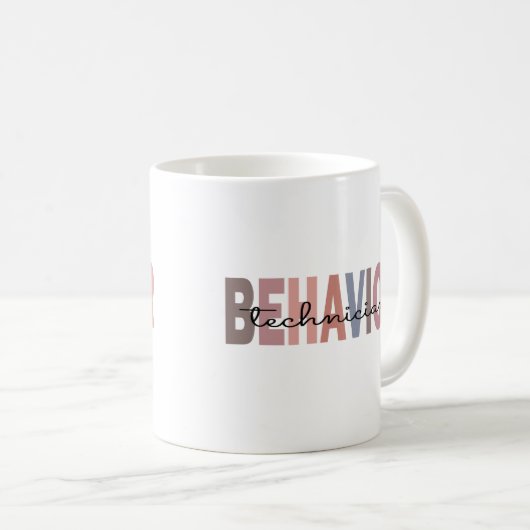 Mug technicien de comportement appliqué (Devant droit)