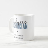 Mug Technicien de dialyse personnalisé | Cadeaux techn (Devant gauche)