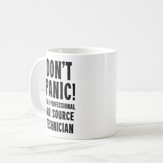 Mug Technicien de la source aérienne (Devant gauche)