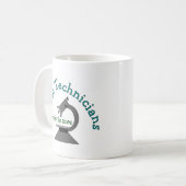 Mug Technicien de laboratoire (Devant gauche)