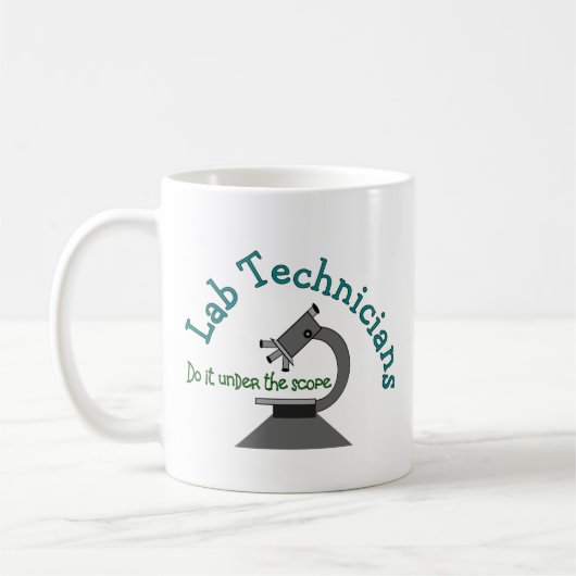 Mug Technicien de laboratoire (Gauche)