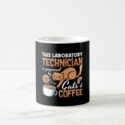 Mug Technicien de laboratoire Cats Coffee Science Lab  (Centre)