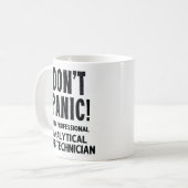 Mug Technicien de laboratoire d'analyse (Devant gauche)
