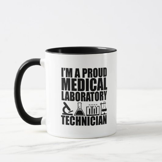 Mug Technicien de laboratoire Médicale (Gauche)
