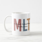 Mug Technicien de laboratoire Médicale MLT Technique d (Gauche)