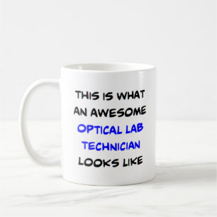 Mug technicien de laboratoire optique, génial