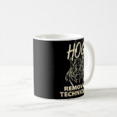 Mug Technicien de l'enlèvement de porc - Drapeau améri (Devant droit)