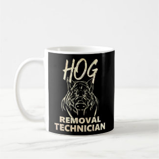 Mug Technicien de l'enlèvement de porc - Drapeau améri