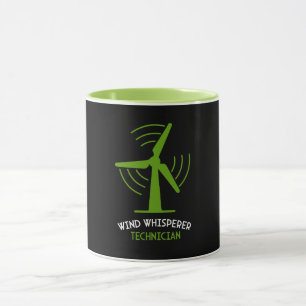 Mug Technicien de maintenance d'éolienne