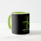 Mug Technicien de maintenance d'éolienne (Devant gauche)