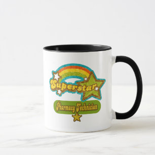 Mug Technicien de pharmacie de superstar