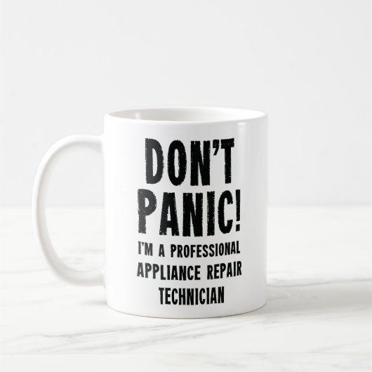 Mug Technicien de réparation d'appareils (Gauche)