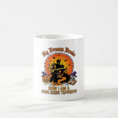 Mug Technicien de scène de crime Balai cassé Sorcière (Centre)