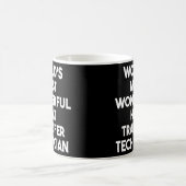Mug Technicien de transfert de chaleur le plus merveil (Centre)