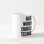 Mug Technicien d'endoscopie de travail (Devant droit)