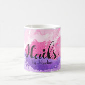 Mug Technicien élégant de clou (Centre)