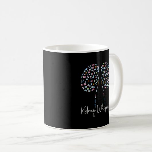 Mug Technicien en dialyse Rein Whisperer Tech Infirmiè (Devant droit)