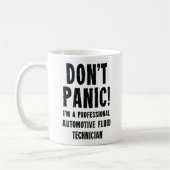 Mug Technicien en fluides automobile (Gauche)