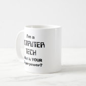 Mug technicien en informatique (Devant gauche)