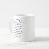 Mug Technicien en onglerie (Devant gauche)