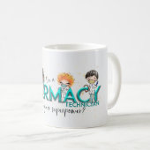 Mug Technicien en pharmacie (Devant droit)