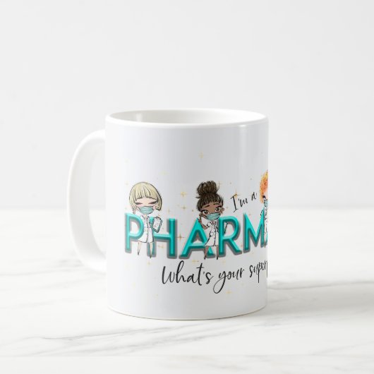 Mug Technicien en pharmacie (Devant gauche)