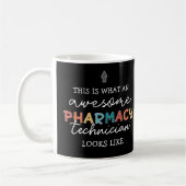 Mug Technicien en pharmacie Awesome Technologie en pha (Gauche)