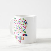 Mug Technicien en pharmacie pharmacien (Devant gauche)
